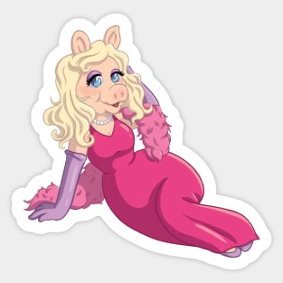 Miss Piggy Sticker